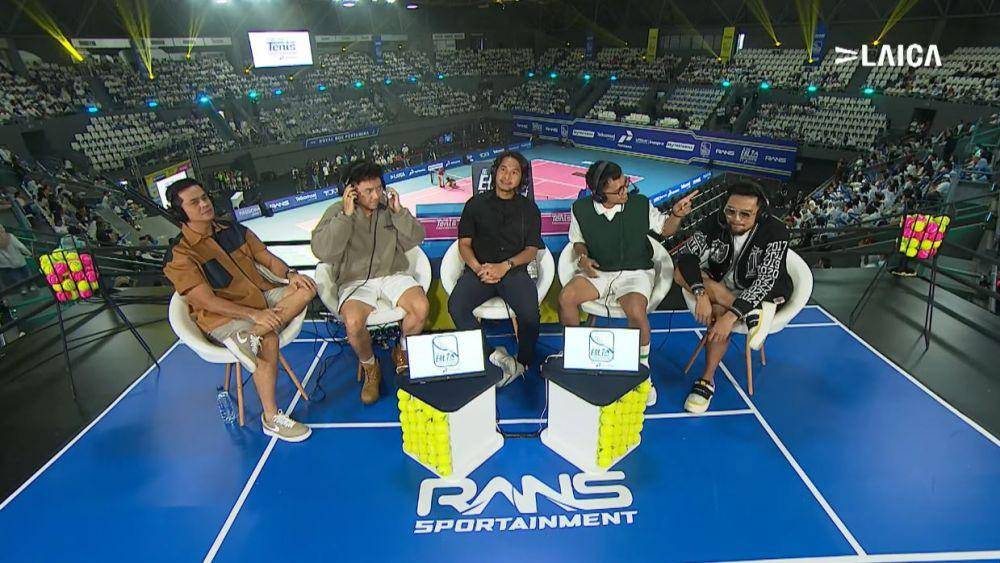 Podkesmas Jadi Komentator di Lagi-lagi Tenis (YouTube.com/Rans Entertainment)