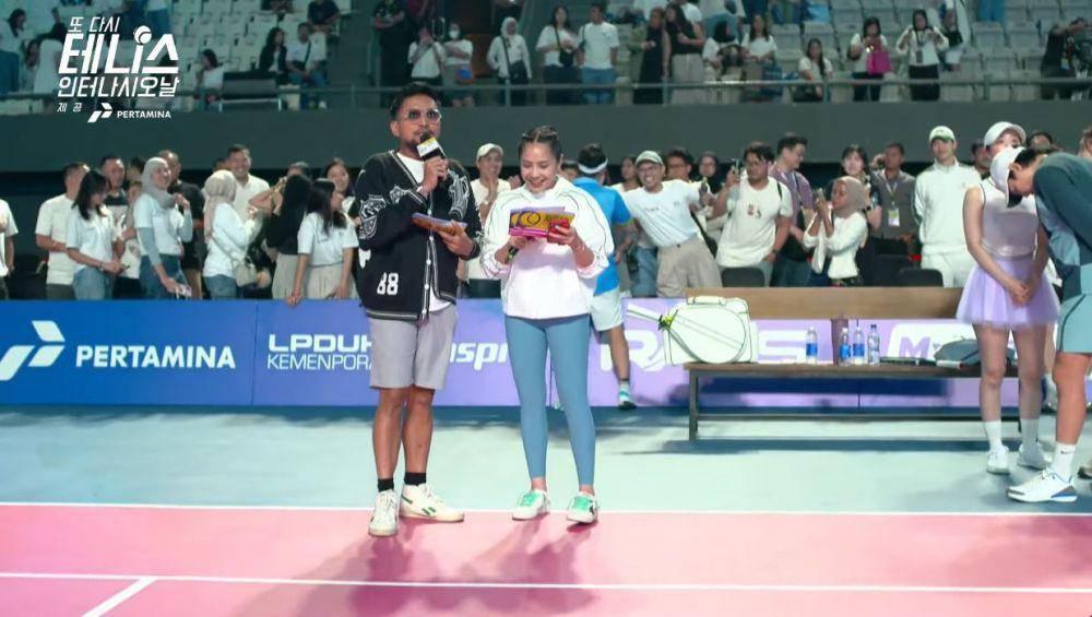 Podkesmas Jadi Komentator di Lagi-lagi Tenis (YouTube.com/Rans Entertainment)