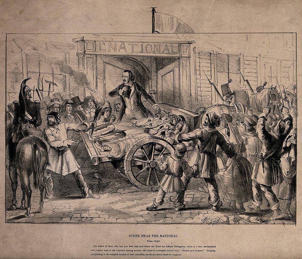 Ilustrasi Revolusi Prancis (commons.wikimedia.org/Wellcome Images)