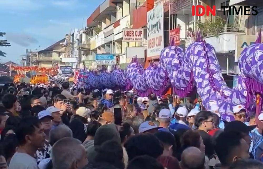 Kemeriahan Cap Go Meh di Pontianak. (IDN Times/Teri).