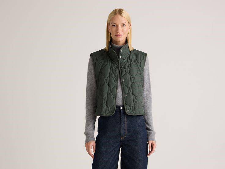 Ilustrasi puffer vest. (pinterest.com/Quince)