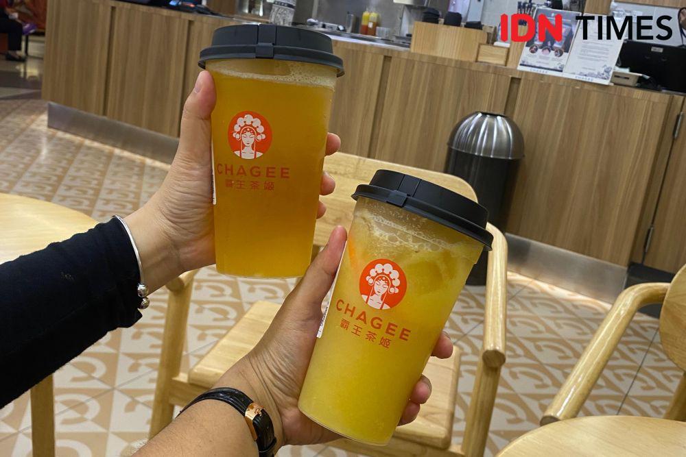 Resep White Peach Oolong Milk Tea ala Chagee yang Menyegarkan
