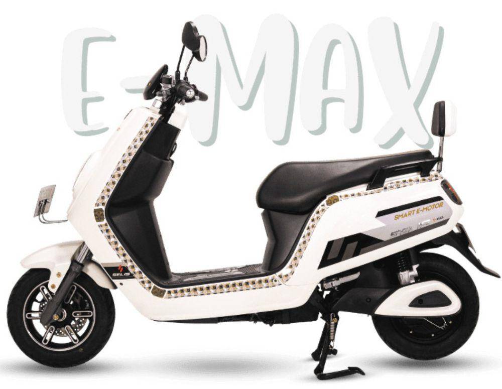 Ilustrasi Motor Listrik Selis e-Max (yadea.com.np)