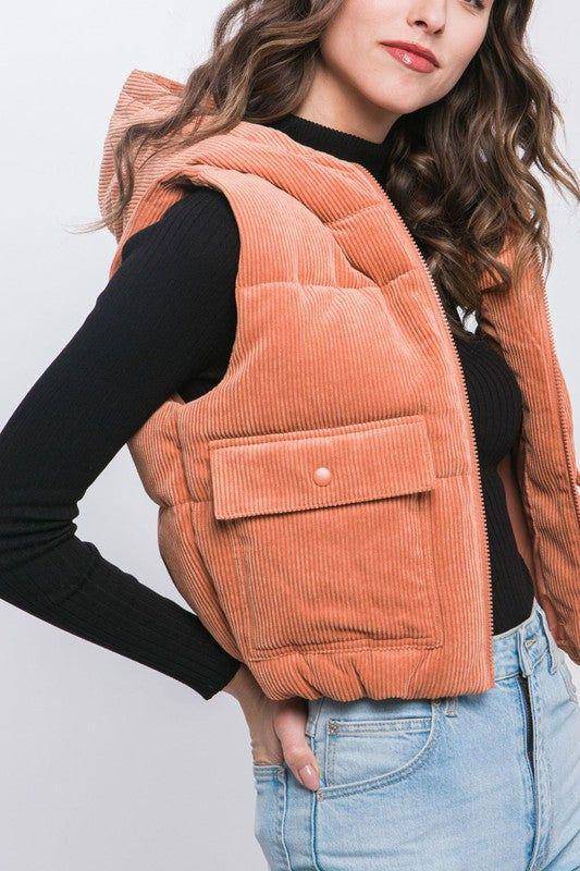 Ilustrasi hooded vest. (pinterest.com/Boomy LA)