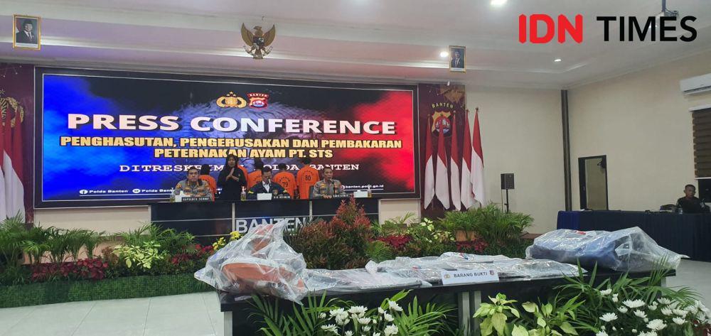 Kasus Pembakaran Kandang Ayam di Serang, 11 Warga Jadi Tersangka