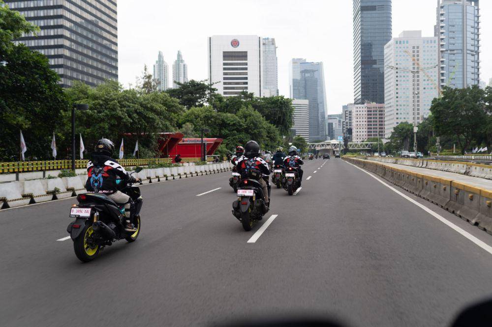 Dihadiri ratusan bikers Aerox (YIMM)