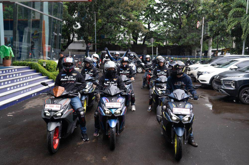 Yamaha gelar acara untuk pengguna Aerox (YIMM)