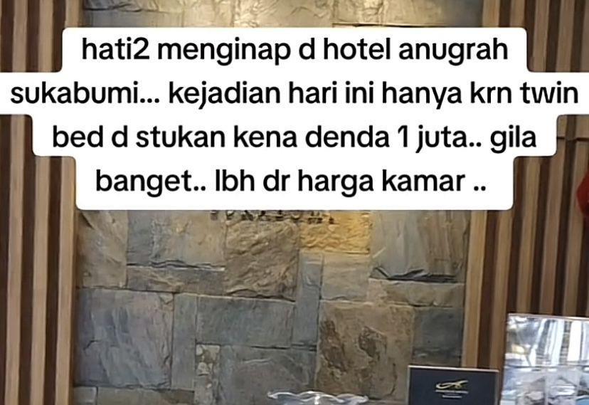 Diduga Denda Tamu Rp1 Juta, Duduk Perkara Viralnya Hotel di Sukabumi