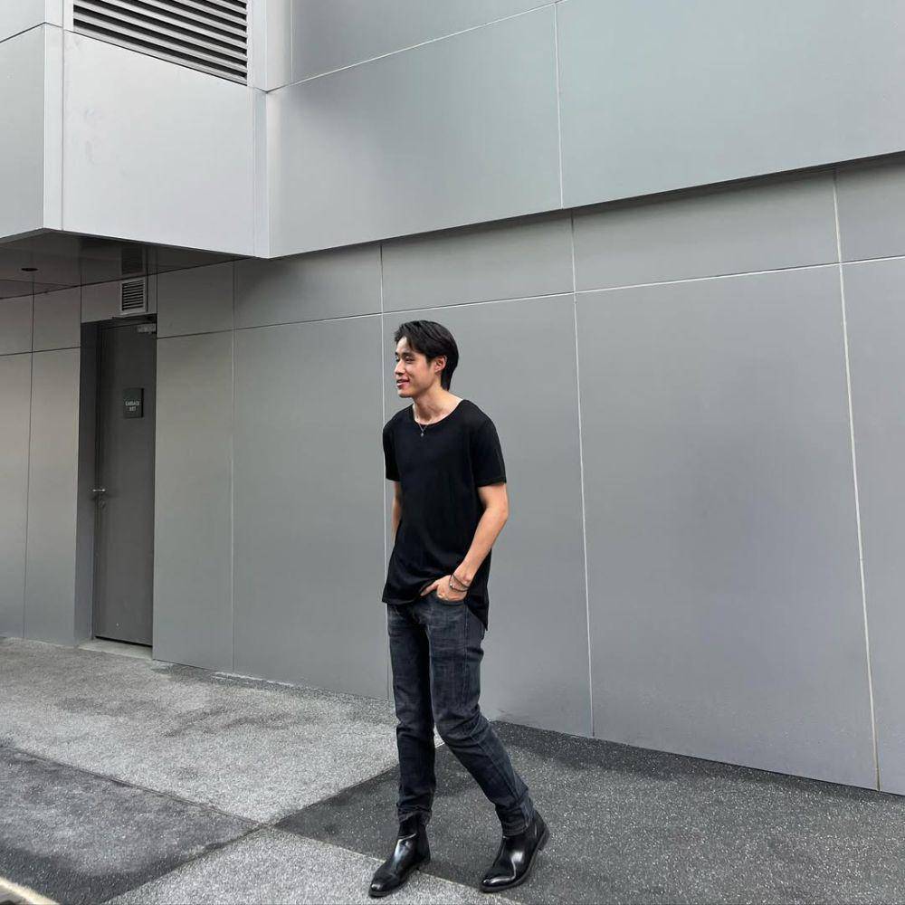 outfit jeans ala Nut Thanat LYKN (instagram.com/nnutdan)