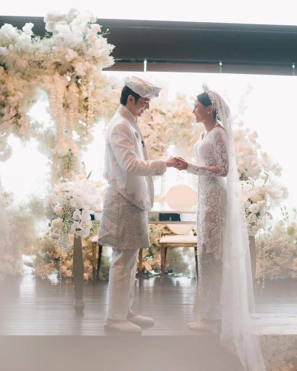 potret pernikahan Angga Yunanda dan Shenina Cinnamon (instagram.com/angga)