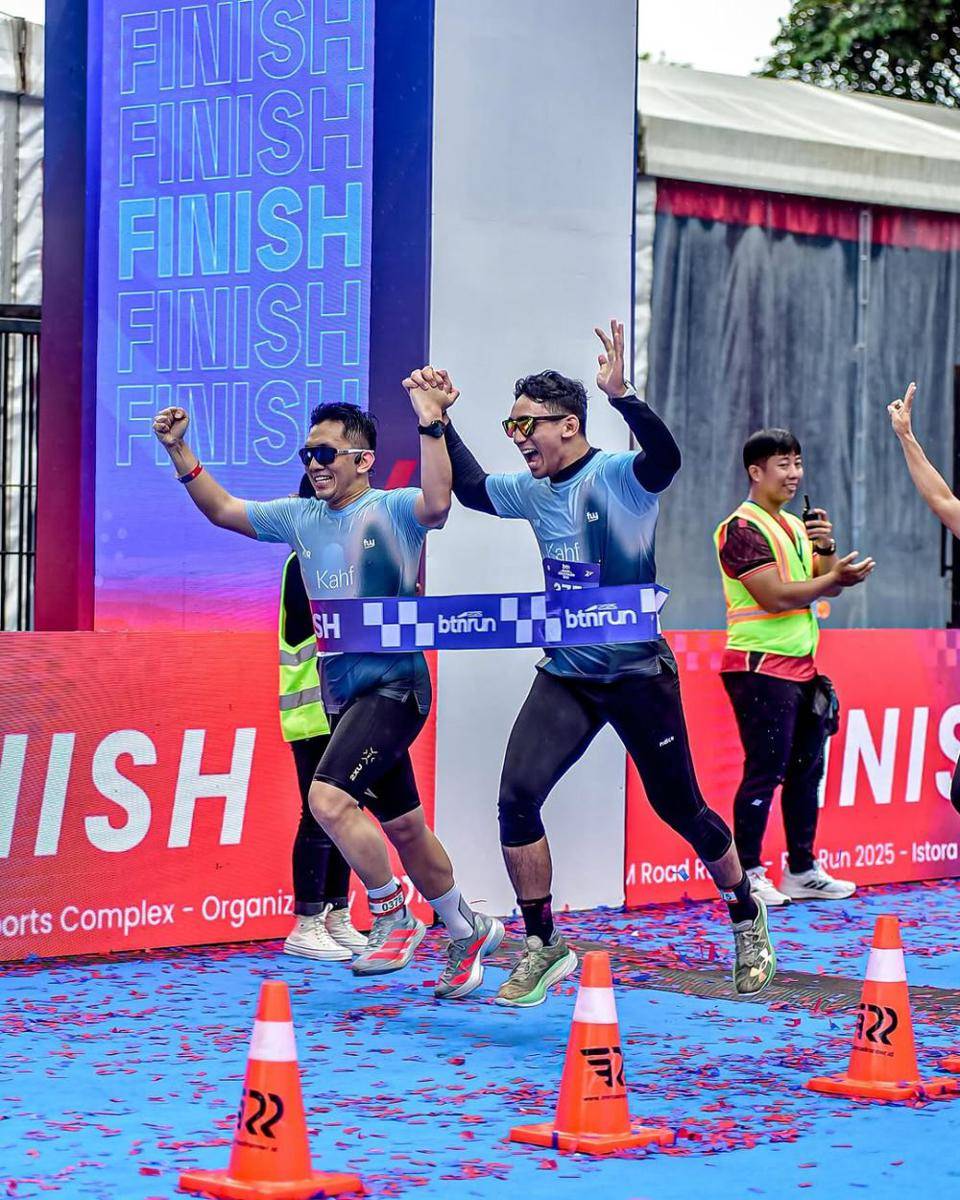 Daffa Wardhana ikut duathlon (instagram.com/daffawardhana)