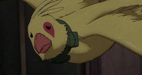 Piisuke merasa sedih saat melihat tuannya ( Dok. Netflix / Sakamoto Days )