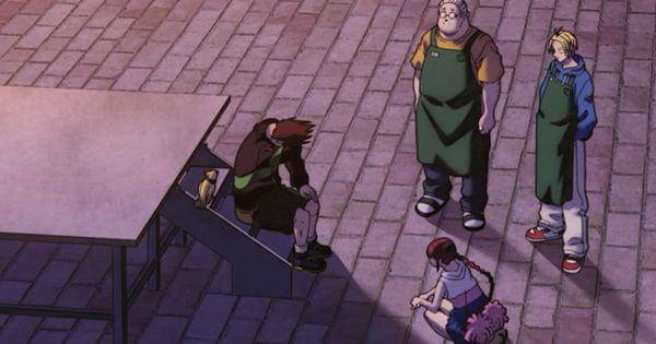 Heisuke menangis di depan tim Sakamoto ( Dok. Netflix / Sakamoto Days )