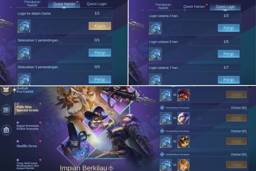 konsep event Impian Berkilau di Mobile Legends (dok. Moonton/Mobile Legends: Bang Bang)