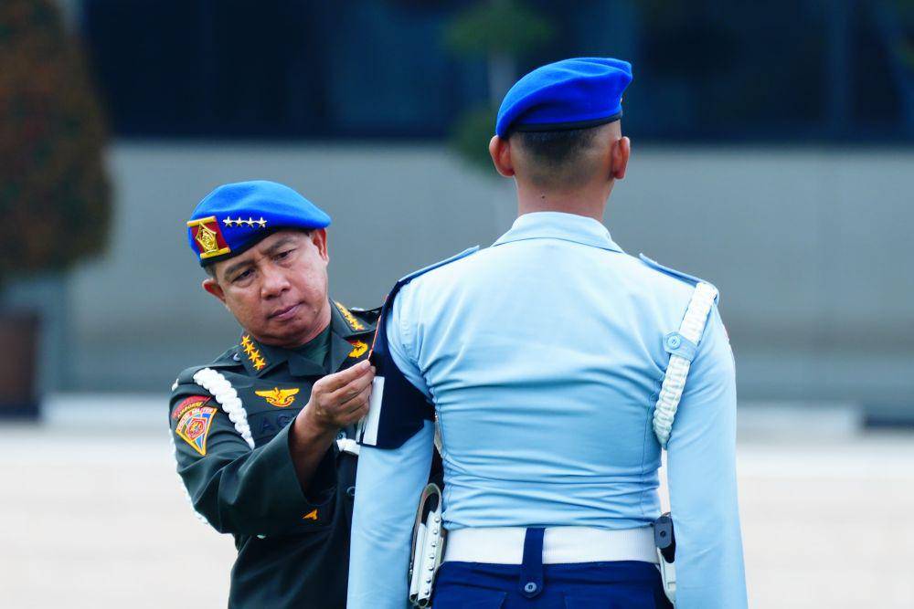 Panglima TNI, Jenderal Agus Subiyanto ketika pimpin Operasi Yustisi TA 2025. (Dokumentasi Puspen TNI)