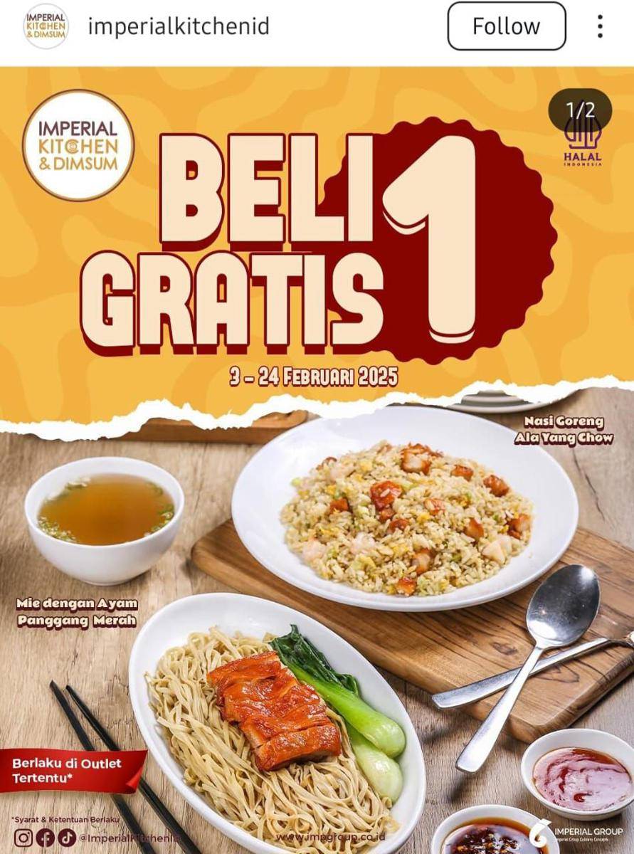Promo Imperial Kitchen Februari 2025 (instagram.com/imperialkitchenid)