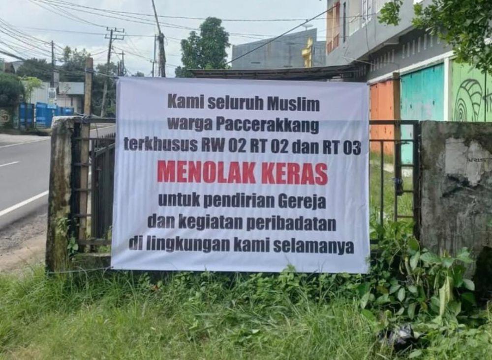 Beredar di Medsos, Larangan Pendirian Rumah Ibadah di Makassar