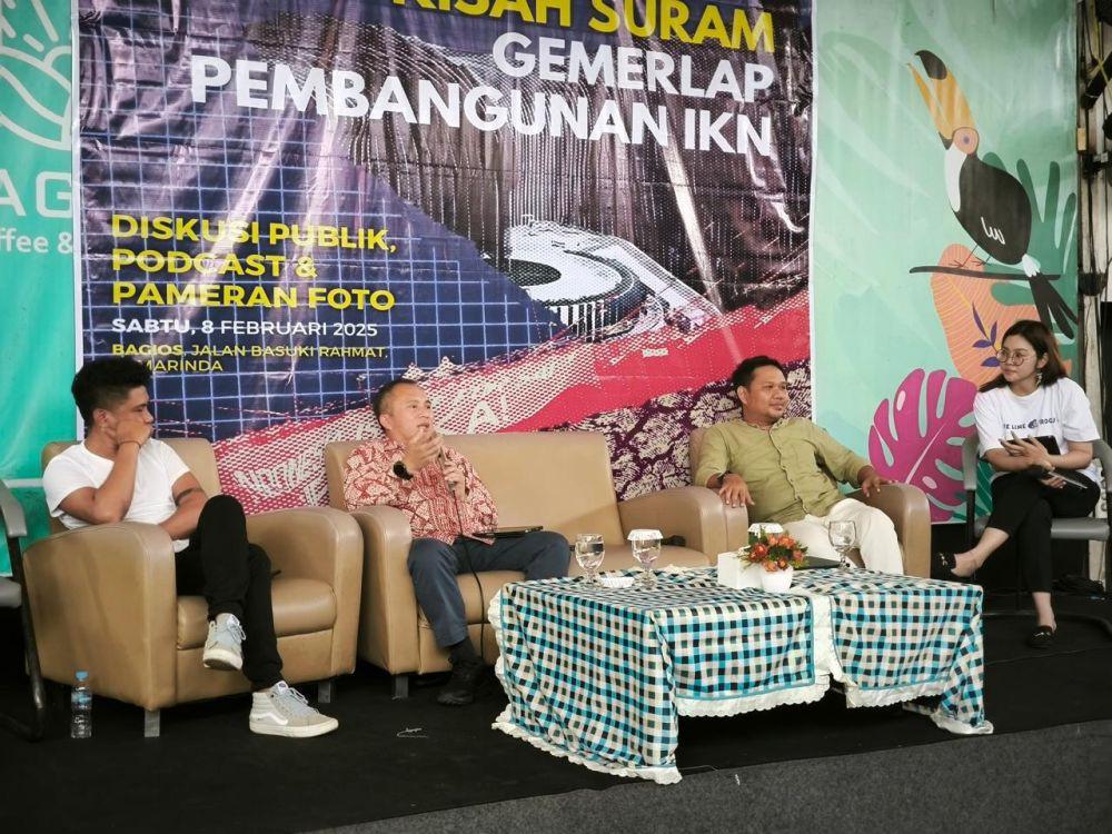 Diskusi AJI Samarinda Soroti Dampak Negatif Pembangunan IKN