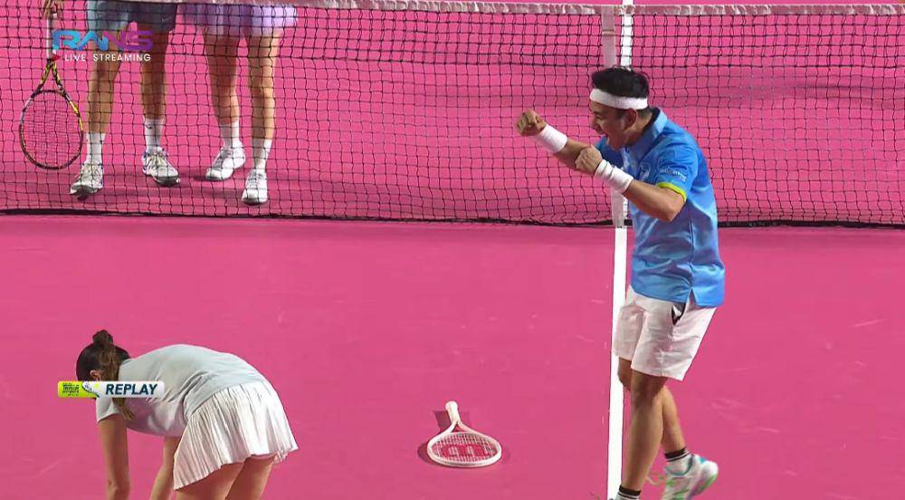 momen emosional Raffi, Nia Ramadhani, dan Nagita saat tenis (youtube.com/Rans Entertainment)