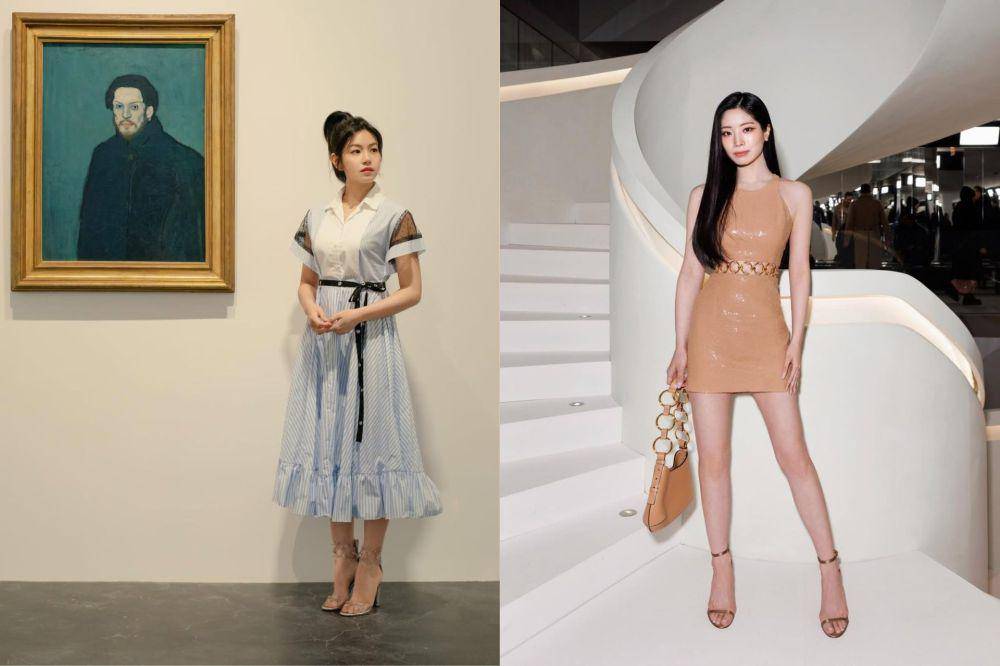 adu gaya Michelle Chen Vs. Kim Da Hyun (instagram.com/yanxi531 | instagram.com/dahhyunnee)