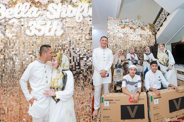 7 Potret Ulang Tahun ke-35 Bella Shofie, Gelar Syukuran dan Doa