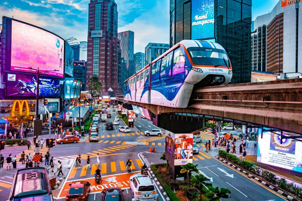 Cara Menuju Bukit Bintang Kuala Lumpur dari KLIA Naik Kendaraan Umum