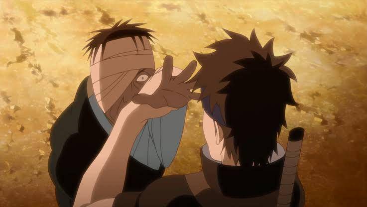 Danzo vs Shisui (dok. Pierrot/ Naruto: Shippuden)