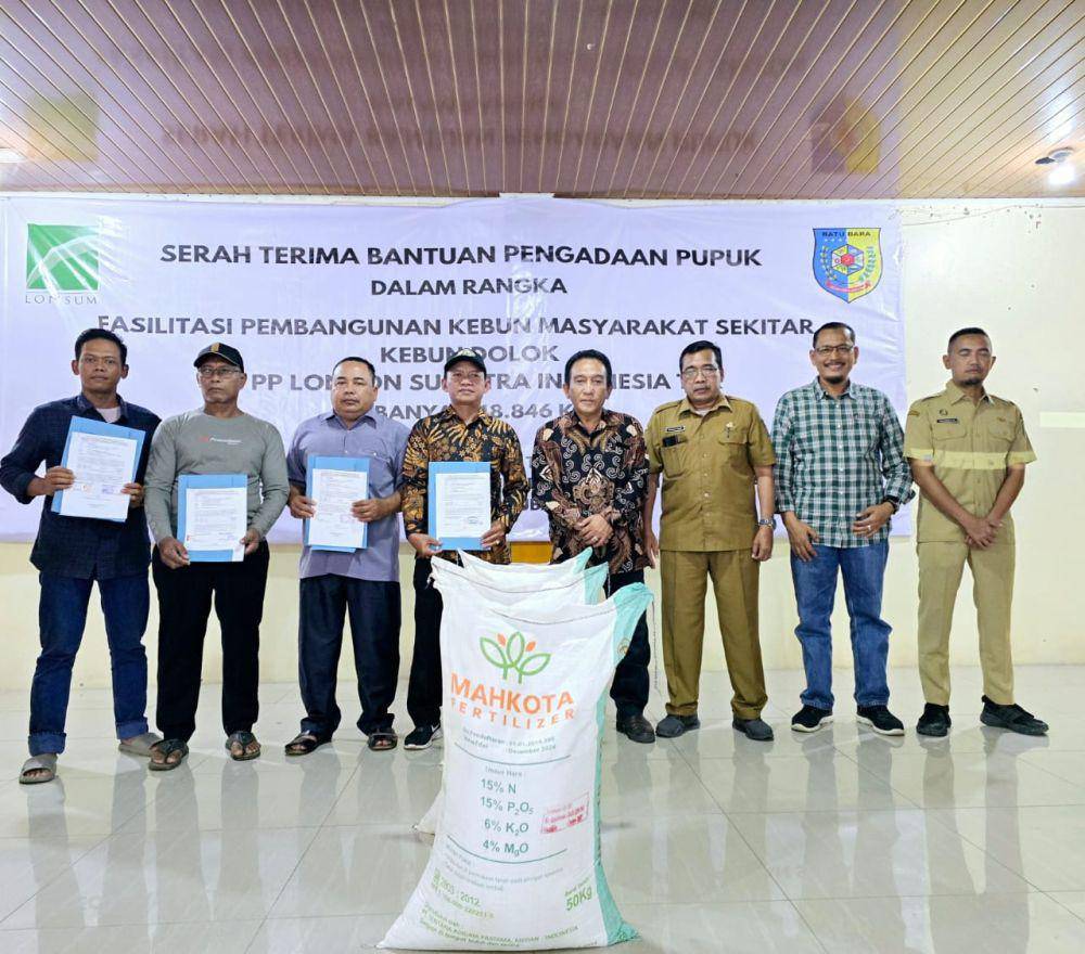 Kegiatan FPKMS Lonsum kepada mitra petani di Batubara (dok.Lonsum)