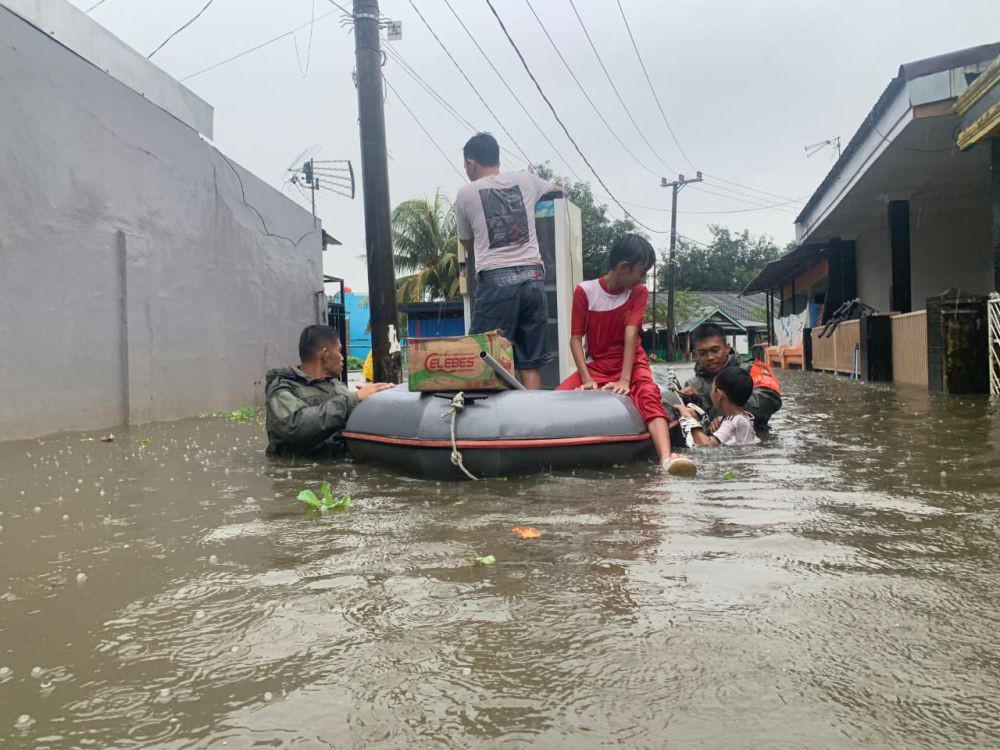 Makassar Banjir Lagi, 179 Jiwa Kembali Mengungsi
