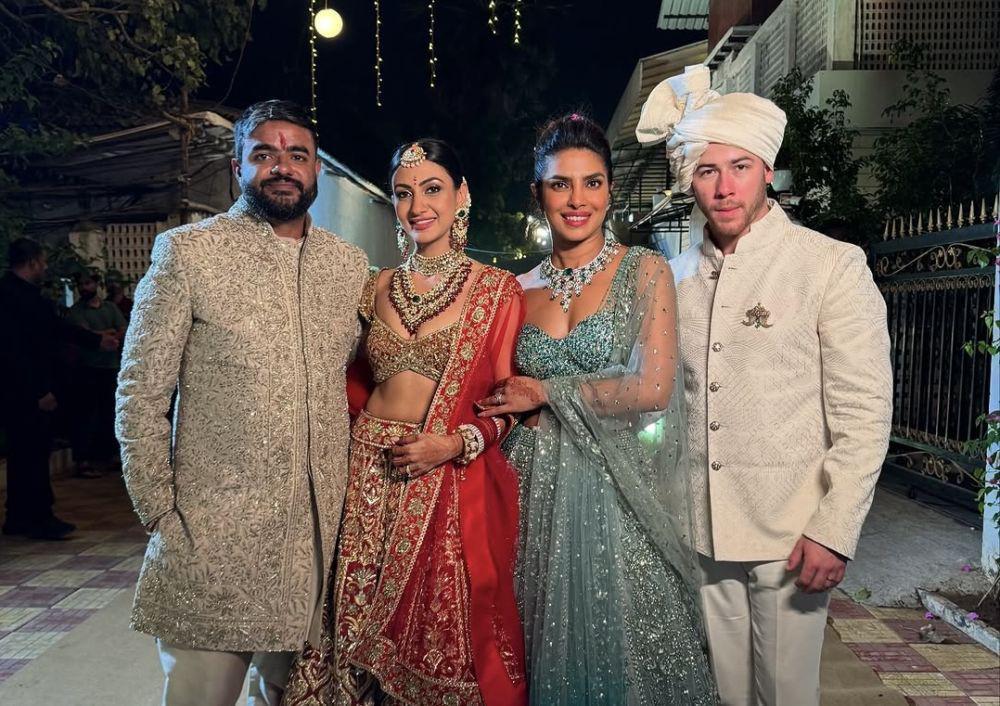 7 Potret Nick Jonas Hadiri Pernikahan Adik Priyanka Chopra di Mumbai