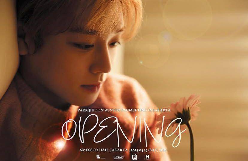harga tiket fan meeting Park Ji Hoon di Jakarta 2025 dan cara belinya (Instagram.com/yy_ent)
