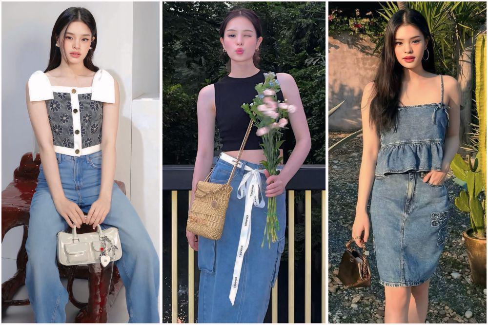 potret ide girly casual look yang stylish ala Achiraya Nitibhon (instagram.com/allynitibhon)