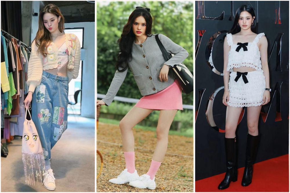 potret ide OOTD yang playful dan colorful ala Achiraya Nitibhon (instagram.com/allynitibhon)
