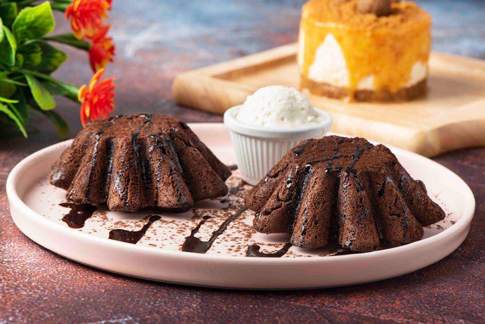 ilustrasi chocolate lava cake (pexels.com/Fawzi)