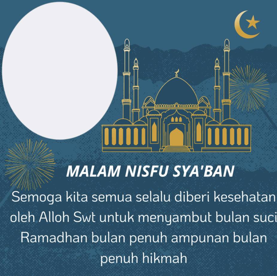 Twibbon Nisfu Syaban 2025 (twibbonize.com/nisfsyaban)