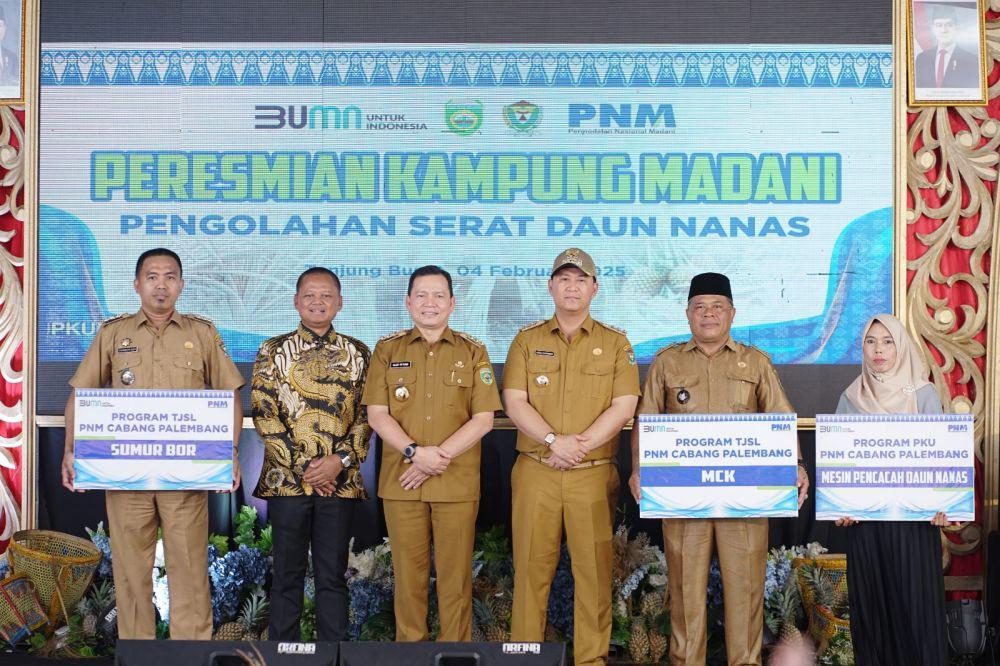 Terus Berdayakan Masyarakat, Kampung Madani PNM Hadir di Tanjung Bunut