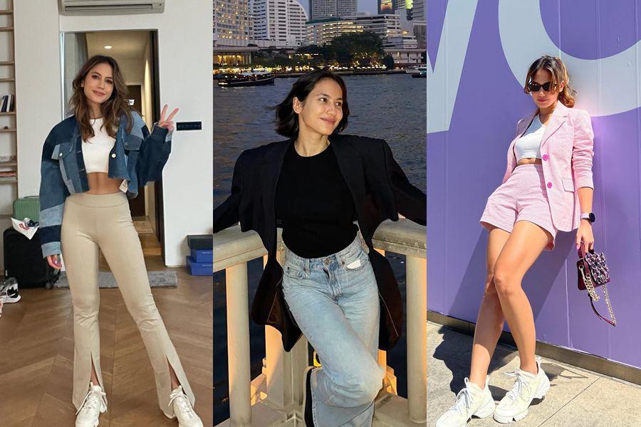 12 Referensi Gaya Traveling ala Pevita Pearce, Fashionable!