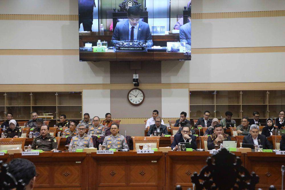 Rapat Komisi III DPR (dok.Humas KPK)