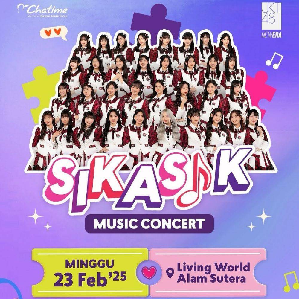 Konser musik Sik Asik JKT48 (instagram.com/chatimeindo)