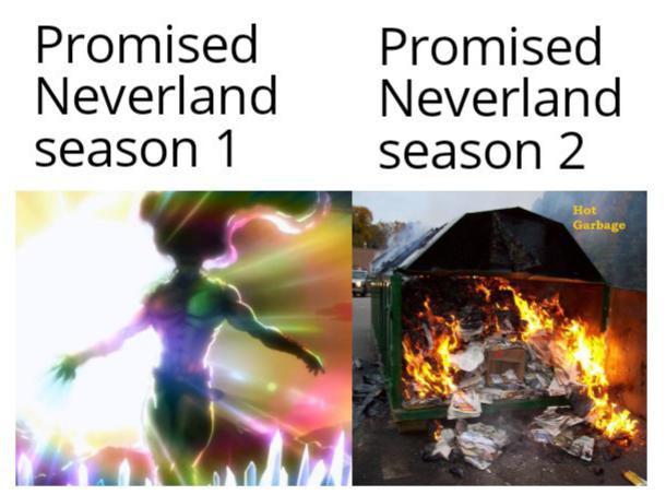 8 Meme The Promised Neverland, Musim Keduanya Mengecewakan!