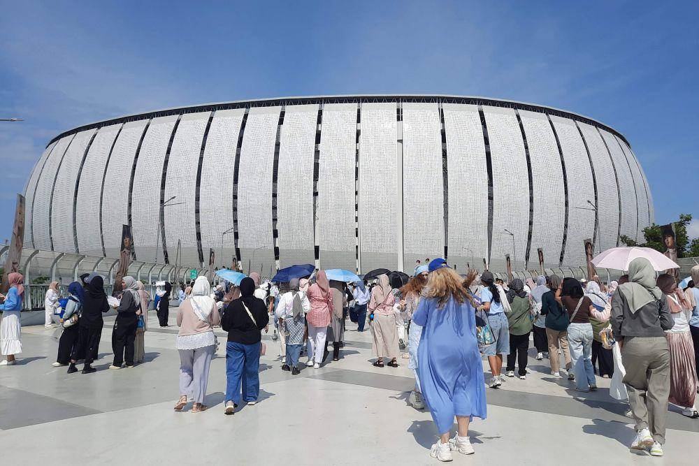 Jakarta International Stadium, Jakarta Utara (dok. pribadi/Fatma Roisatin Nadhiroh)