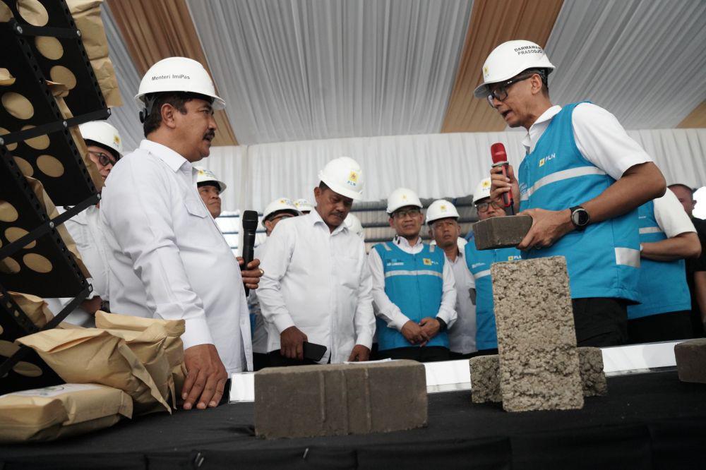 PLN Berdayakan Warga Binaan Lapas Nusakambangan untuk Produksi FABA
