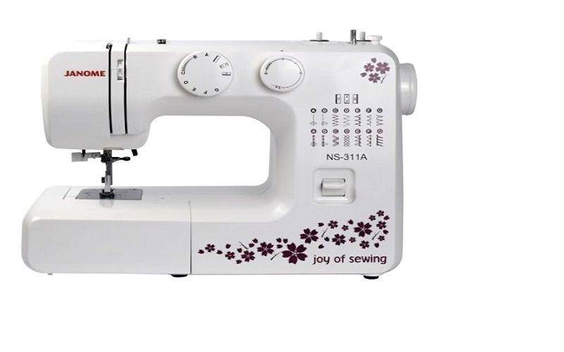 tampilan Janome NS-311A (jahitmart.com)