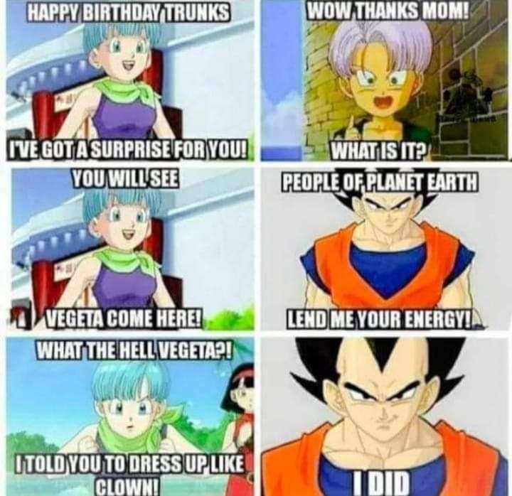 potret meme Trunks (reddit.com/r/Animemes)