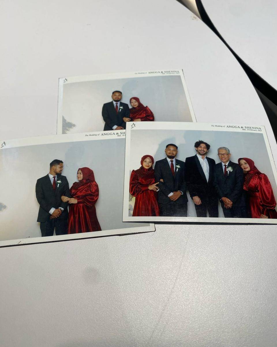 keluarga di pernikahan Angga dan Shenina (Instagram.com/dinda_yunarmi)