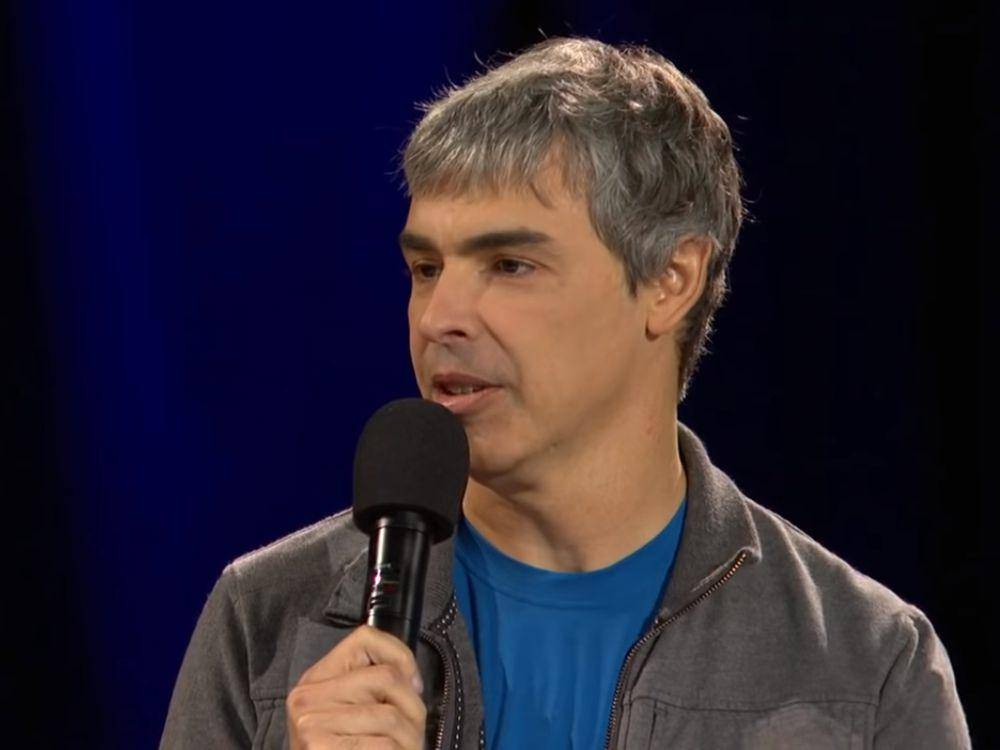 potret orang terkaya di dunia Larry Page (youtube.com/ted)