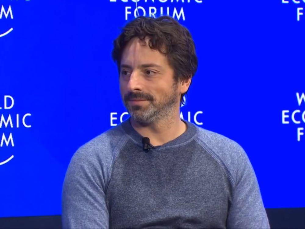 potret orang terkaya di dunia Sergey Brin (youtube.com/World Economic Forum)