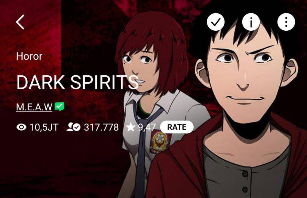 Webtoon Dark Spirit (dok. Webtoon/Dark Spirit)