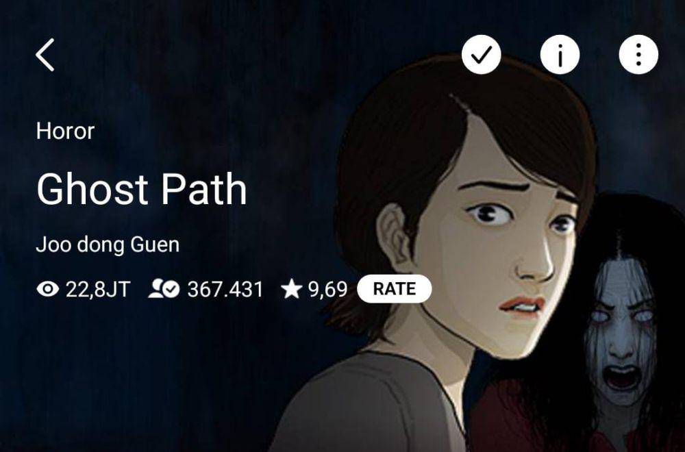 Webtoon Ghost Path (dok. Webtoon/Ghost Path)