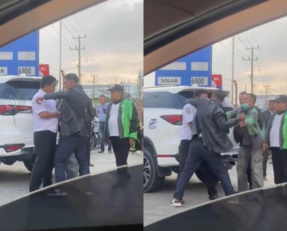 Cekcok Antrean BBM, Kondektur Damri Ditusuk Pengemudi Mobil Mewah